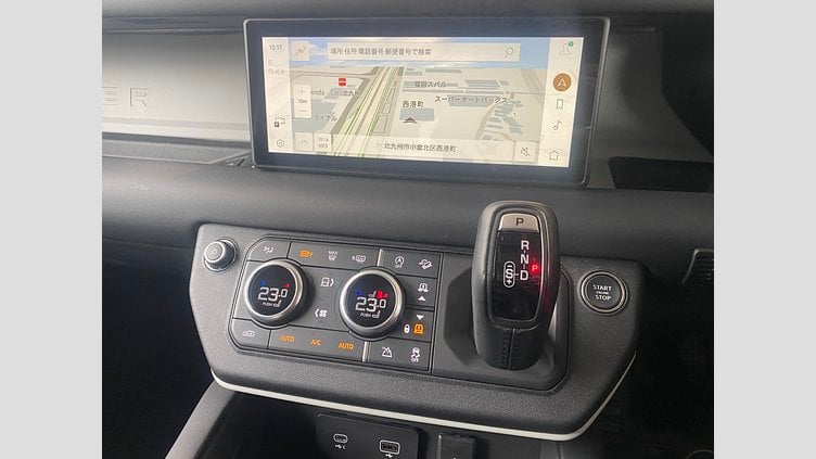 2024 認定中古車 Land Rover Defender 110 Santorini Black オートマチック イースナーダークエディション