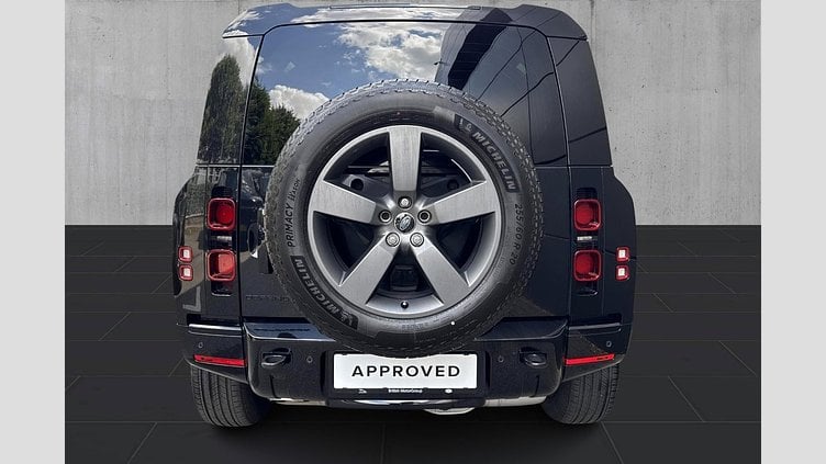 2024 Approved Land Rover Defender 90 Santorini Black Twin Turbo Mild Hybrid D250 Hard Top X-Dynamic SE