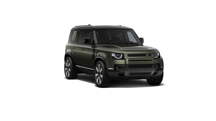 2026 NAUJI AUTOMOBILIAI Land Rover Defender 110 Woolstone Green P425 Petrol V8 X-Dynamic HSE