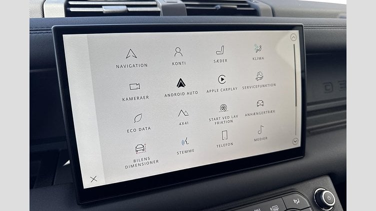 2025 Approved Land Rover Defender 110 Santorini Black Diesel Mild Hybrid D250 Hard Top X-Dynamic SE
