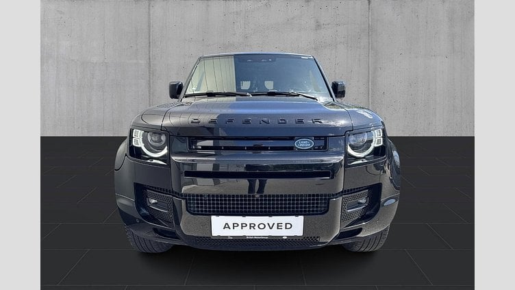 2025 Approved Land Rover Defender 110 Santorini Black Diesel Mild Hybrid D250 Hard Top X-Dynamic SE