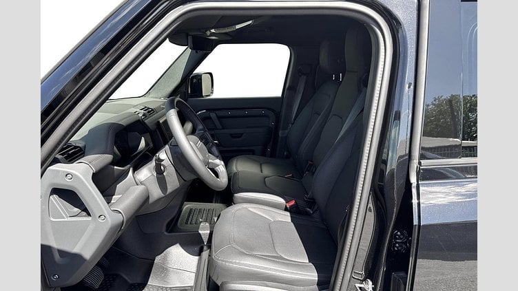 2025 Approved Land Rover Defender 110 Santorini Black Diesel Mild Hybrid D250 Hard Top X-Dynamic SE