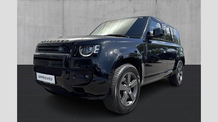 2025 Approved Land Rover Defender 110 Santorini Black Diesel Mild Hybrid D250 Hard Top X-Dynamic SE