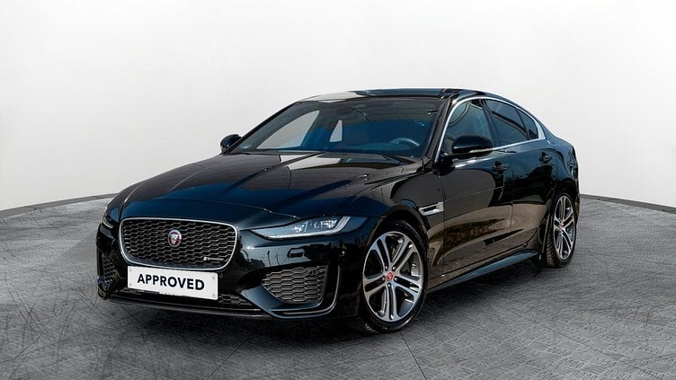 2022 Approved Jaguar XE Santorini Black X760 2.0 AJ20 P4M RWD 4DR SWB 250LE Auto HF760/352BY 22MY R-Dynamic SE P250