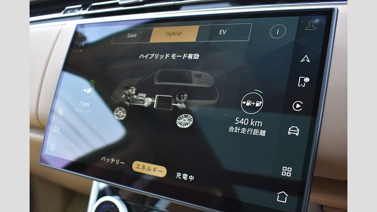 2023 認定中古車 Land Rover Range Rover Icy White in Gloss finish P510 AWD PHEV（AT スタンダードホイールベース　SV　