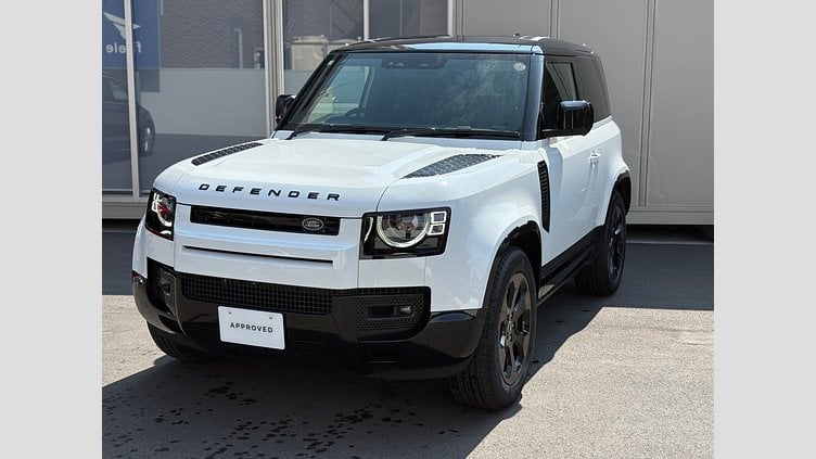 2025 認定中古車 Land Rover Defender 90 フジホワイト D350 AWD(AT) X-DYNAMIC HSE