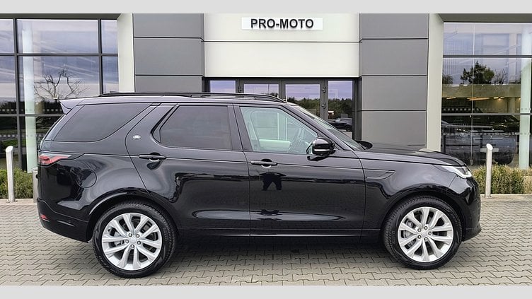 2024 Używany Land Rover Discovery Santorini Black Land Rover Discovery MY25 3.0D I6 249 PS AWD Auto Dynamic SE Land Rover Discovery MY25 3.0D I6 249 PS AWD Auto Dynamic SE