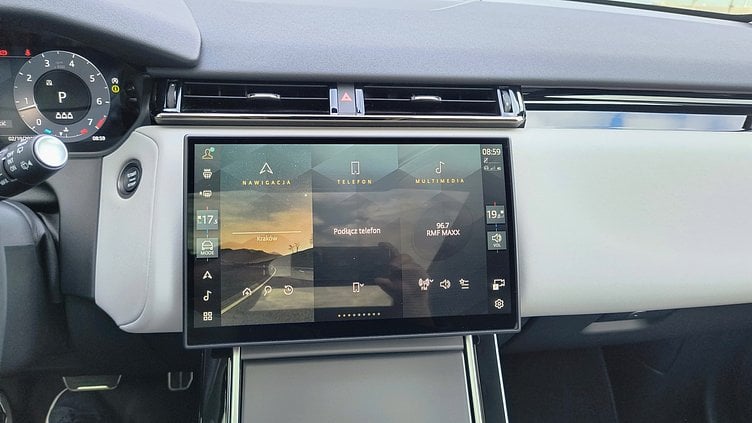 2024 Używany Land Rover Range Rover Velar Santorini Black Range Rover Velar MY25 2.0 I4 250 PS AWD Auto Dynamic SE Range Rover Velar MY25 2.0 I4 250 PS AWD Auto Dynamic SE