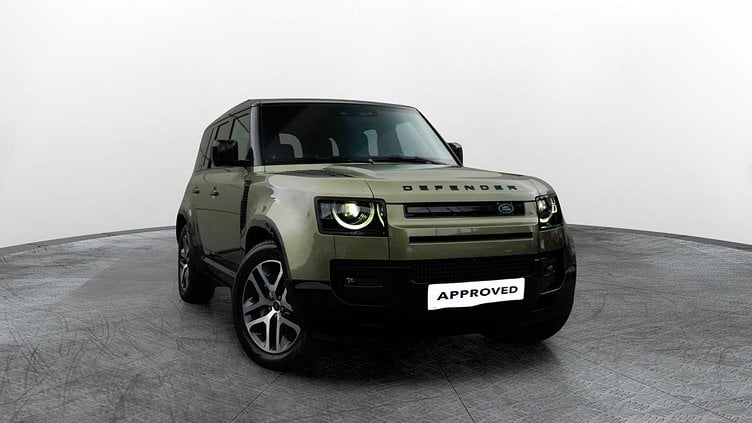 2025 Approved Land Rover Defender 110 Pangea Green 3.0D I6 300 PS  X-Dynamic HSE