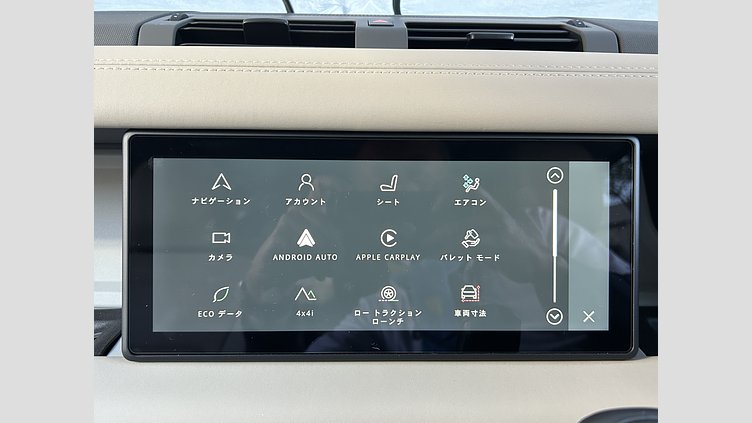 2024 認定中古車 Land Rover Defender 110 Fuji White 2.0L　P300 SE