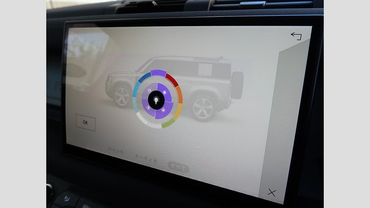 2023 認定中古車 Land Rover Defender 110 Santorini Black ディーゼル １１０イースナーエディション