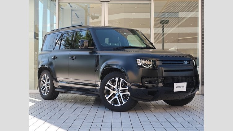 2023 認定中古車 Land Rover Defender 110 Santorini Black ディーゼル １１０イースナーエディション
