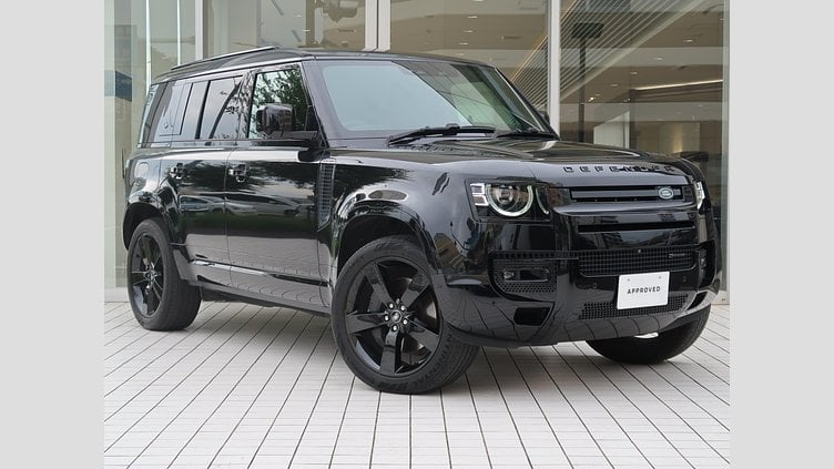2023 認定中古車 Land Rover Defender 110 Santorini Black ディーゼル １１０Ｘ－ダイナミックＨＳＥ Ｄ３００ コイルサスペンション装着車