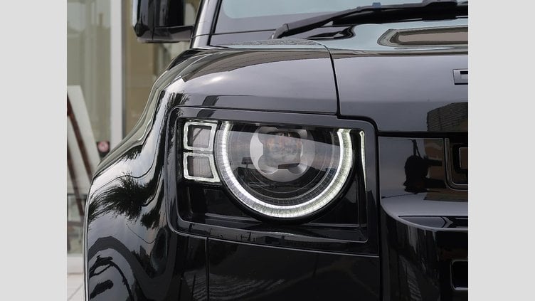 2023 認定中古車 Land Rover Defender 110 Santorini Black ディーゼル １１０Ｘ－ダイナミックＨＳＥ Ｄ３００ コイルサスペンション装着車