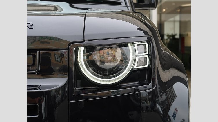 2023 認定中古車 Land Rover Defender 110 Santorini Black ディーゼル １１０Ｘ－ダイナミックＨＳＥ Ｄ３００ コイルサスペンション装着車