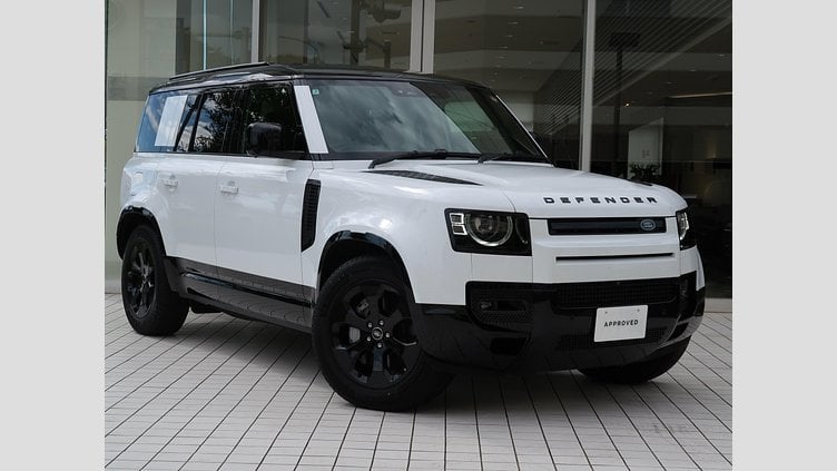 2025 認定中古車 Land Rover Defender 110 Fuji White ディーゼル １１０Ｘ－ダイナミックＳＥ Ｄ３００ エアサスペンション装着車