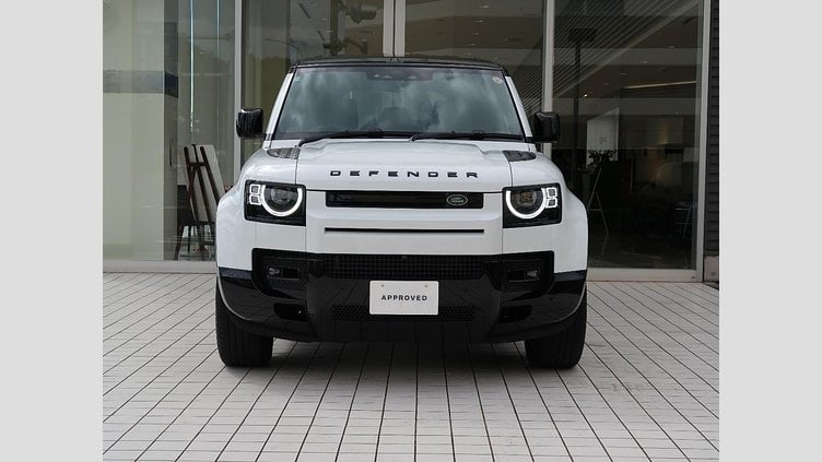 2025 認定中古車 Land Rover Defender 110 Fuji White ディーゼル １１０Ｘ－ダイナミックＳＥ Ｄ３００ エアサスペンション装着車