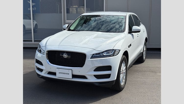 2019 認定中古車 Jaguar F-Pace Fuji White D180 プレステージ