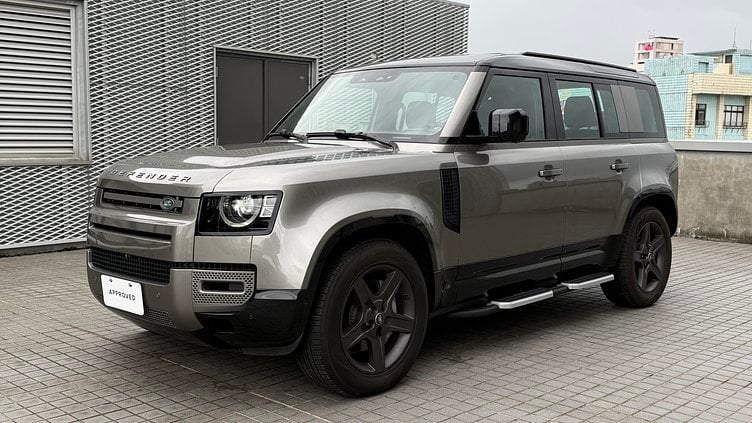 2024 認證中古車 Land Rover Defender 110 Silicon Silver 300 PS X-Dynamic SE