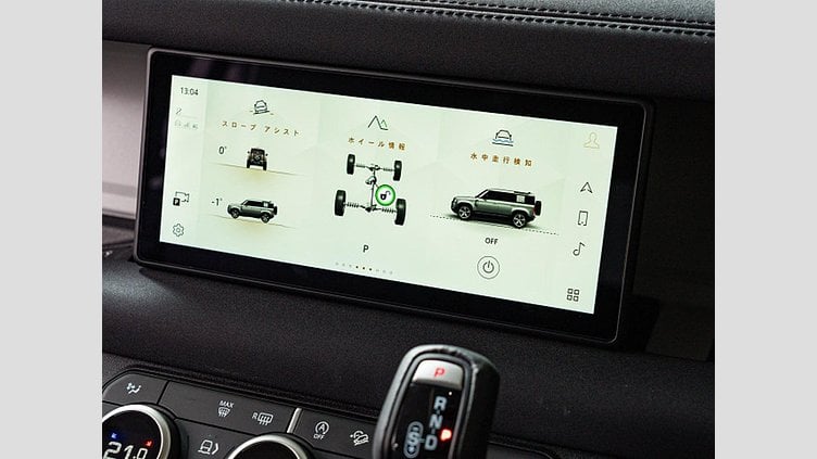 2023 認定中古車 Land Rover Defender 110 Santorini Black ディーゼル S