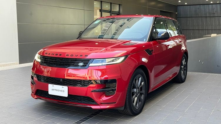 2023 認證中古車 Land Rover Range Rover Sport (1AF) Firenze Red 佛羅倫斯紅 3.0 L 6 汽缸 300PS 渦輪增壓柴油引擎（自排） D300 DYNAMIC SE