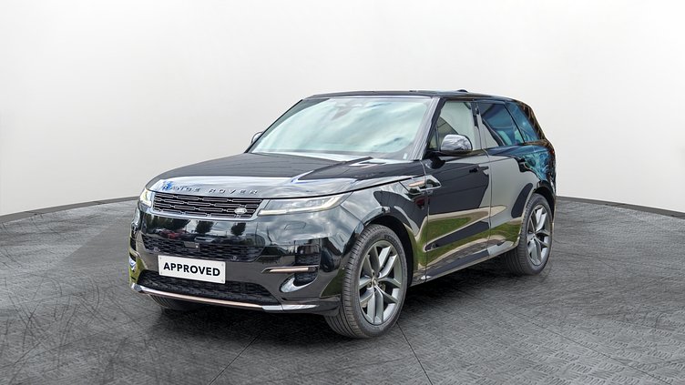 2025 Approved Land Rover Range Rover Sport Santorini Black 3.0 litre i6 PHEVV Dynamic HSE P460e