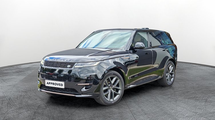 2025 Approved Land Rover Range Rover Sport Santorini Black 3.0 litre i6 PHEVV Dynamic HSE P460e