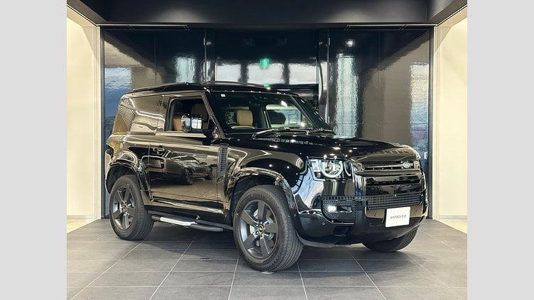 2024 認定中古車 Land Rover Defender 90 サントリーニブラック D350 ディーゼルマイルドハイブリッド X-Dynamic HSE
