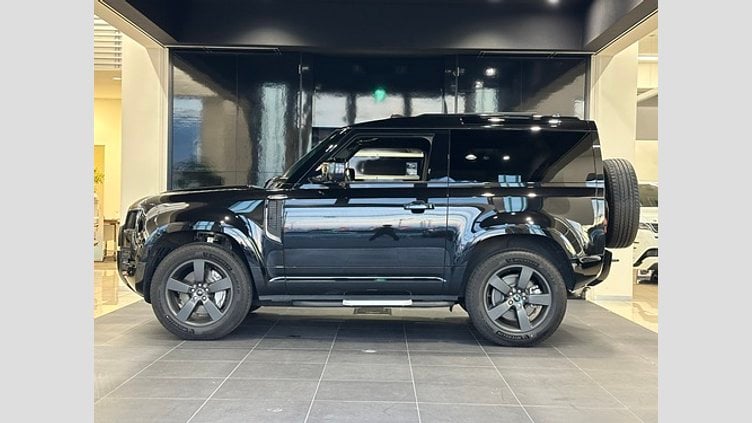 2024 認定中古車 Land Rover Defender 90 サントリーニブラック D350 ディーゼルマイルドハイブリッド X-Dynamic HSE