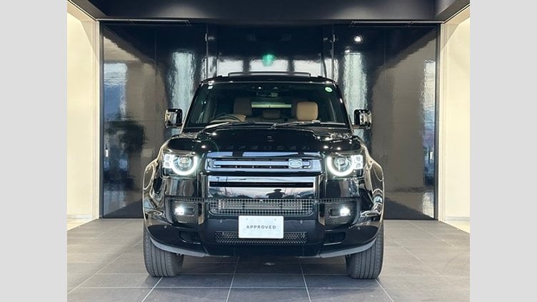 2024 認定中古車 Land Rover Defender 90 サントリーニブラック D350 ディーゼルマイルドハイブリッド X-Dynamic HSE