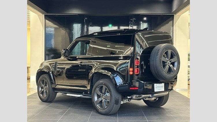 2024 認定中古車 Land Rover Defender 90 サントリーニブラック D350 ディーゼルマイルドハイブリッド X-Dynamic HSE