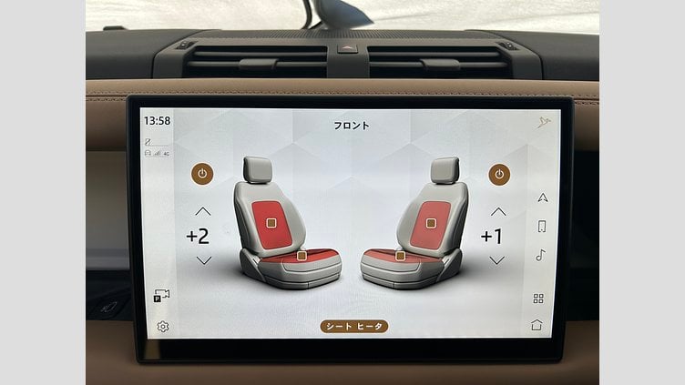 2025 認定中古車 Land Rover Defender 110 Santorini Black 3.0L D350 DynamicHSE