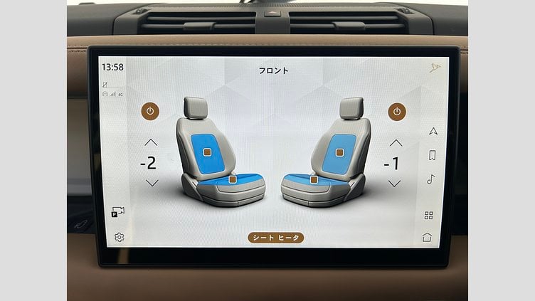 2025 認定中古車 Land Rover Defender 110 Santorini Black 3.0L D350 DynamicHSE