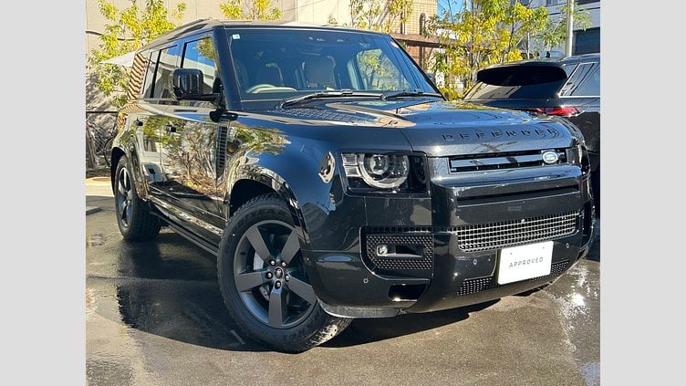 2025 認定中古車 Land Rover Defender 110 Santorini Black 3.0L D350 DynamicHSE