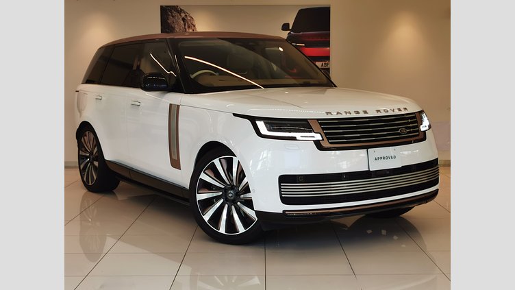 2023 認定中古車 Land Rover Range Rover Ostuni Pearl White 4.4L　ツインターボ SV　P530　SWB