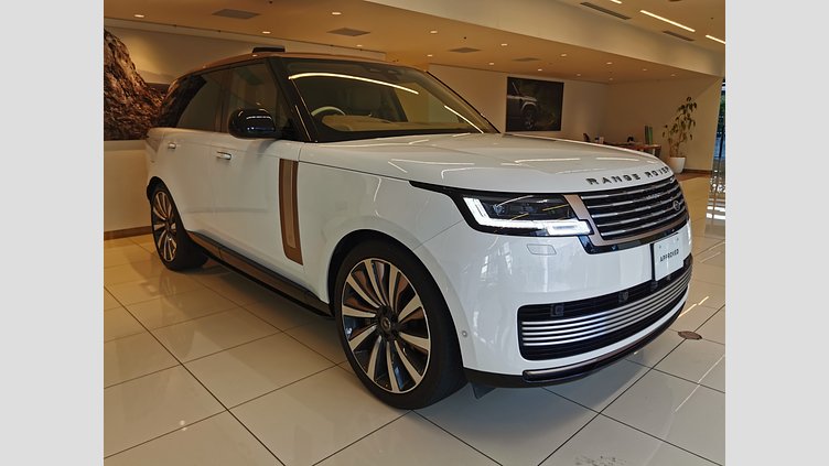 2023 認定中古車 Land Rover Range Rover Ostuni Pearl White 4.4L　ツインターボ SV　P530　SWB