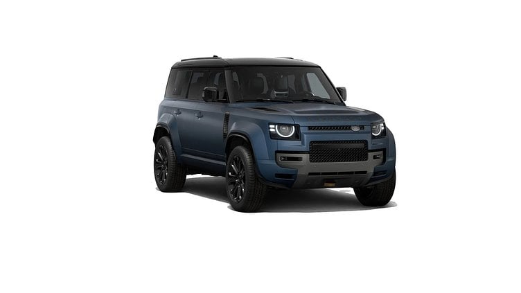 2025 Nowy Land Rover Defender 110 Sargasso Blue P635 OCTA