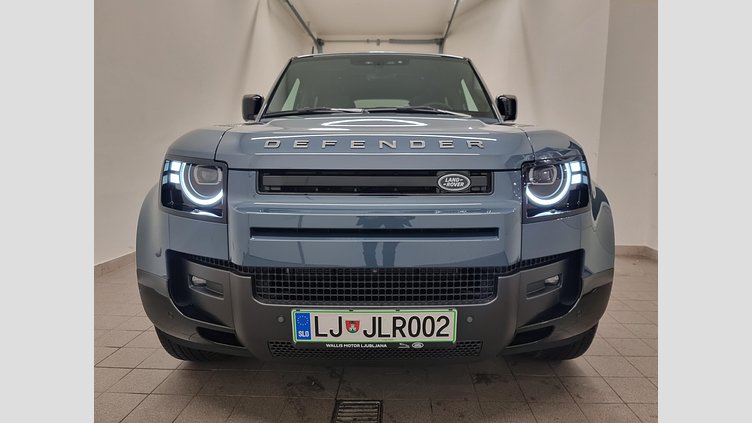 2025 Rabljena vozila Land Rover Defender 110 Tasman Blue D250 AWD AUTOMATIC MHEV X-DYNAMIC HSE 