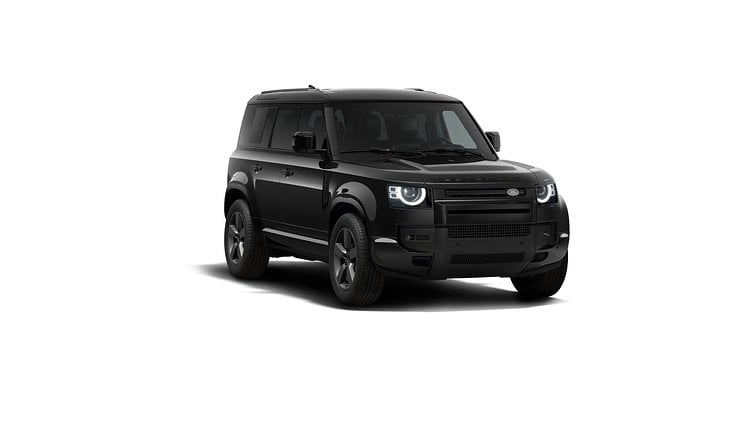 2025 Uusi Land Rover Defender 110 Santorini Black D300 Diesel Mild Hybrid X-Dynamic HSE | N2G Kevyt maastokuorma-auto