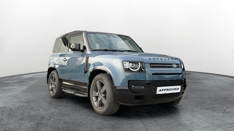 2024 APPROVED Land Rover Defender 90 Tasman Blue D250 Diesel Mild Hybrid X-Dynamic HSE