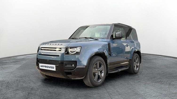 2024 APPROVED Land Rover Defender 90 Tasman Blue D250 Diesel Mild Hybrid X-Dynamic HSE