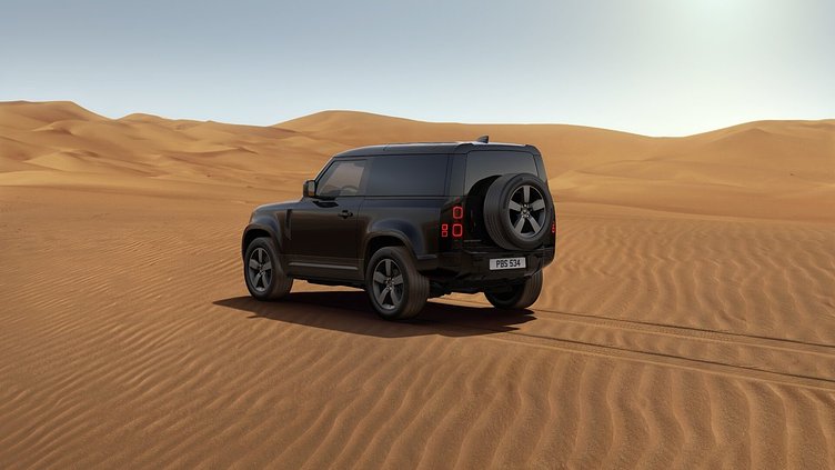 2024 Approved Land Rover Defender 90 Santorini Black Twin Turbo Diesel Mild Hybrid D250 Hard Top X-Dynamic SE