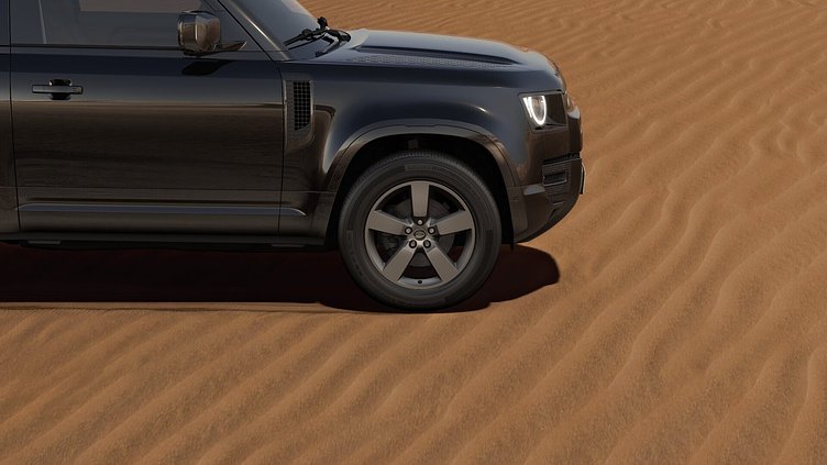 2024 Approved Land Rover Defender 90 Santorini Black Twin Turbo Diesel Mild Hybrid D250 Hard Top X-Dynamic SE