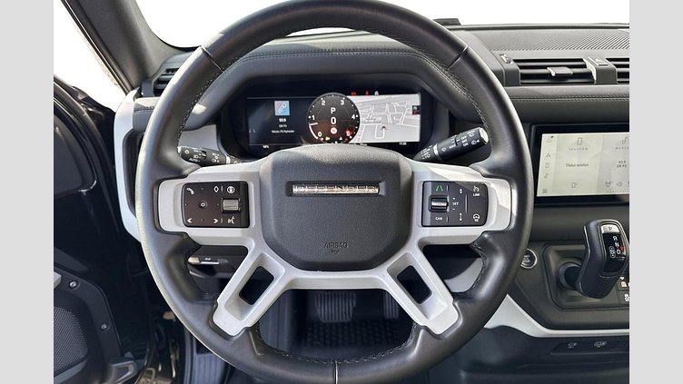 2024 Approved Land Rover Defender 90 Santorini Black Twin Turbo Diesel Mild Hybrid D250 Hard Top X-Dynamic SE