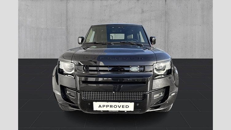 2024 Approved Land Rover Defender 90 Santorini Black Twin Turbo Diesel Mild Hybrid D250 Hard Top X-Dynamic SE