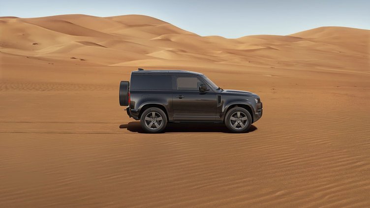 2024 Approved Land Rover Defender 90 Santorini Black Twin Turbo Diesel Mild Hybrid D250 Hard Top X-Dynamic SE