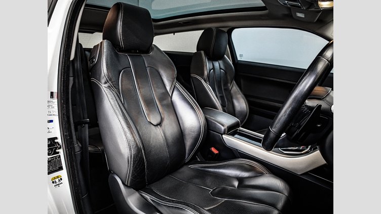 2012 Used Land Rover Range Rover Evoque Fuji White AWD 2.2 SD4 Dynamic Coupe