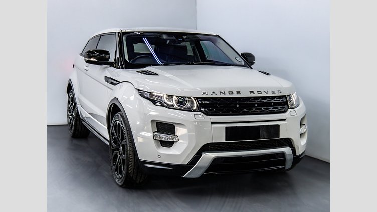 2012 Used Land Rover Range Rover Evoque Fuji White AWD 2.2 SD4 Dynamic Coupe