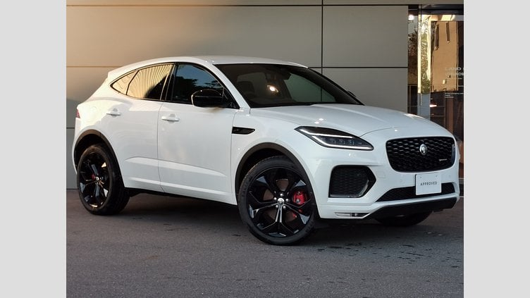 2024 認定中古車 Jaguar E-Pace オストゥーニパールホワイト D200マイルドハイブリッド（ディーゼル） R-DYNAMIC HSE