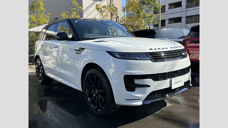 2025 認定中古車 Land Rover Range Rover Sport フジホワイト D300マイルドハイブリッド スタンダードホイールベース Dynamic SE